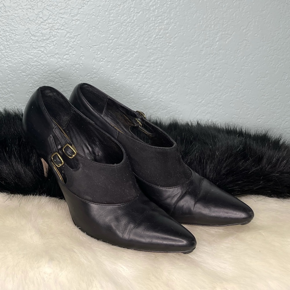 Banana republic high heel booty / color black / size 8 1/2